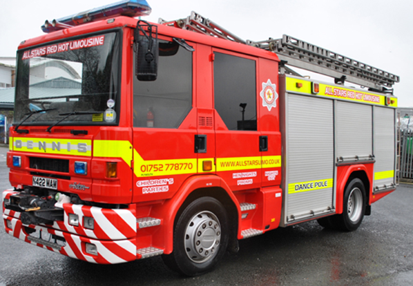 fire engine hire for prom in Nottingham