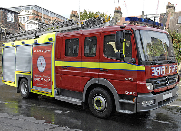 hire a fire engine Nottingham